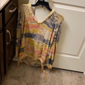 Free People Knit Sweatshirt